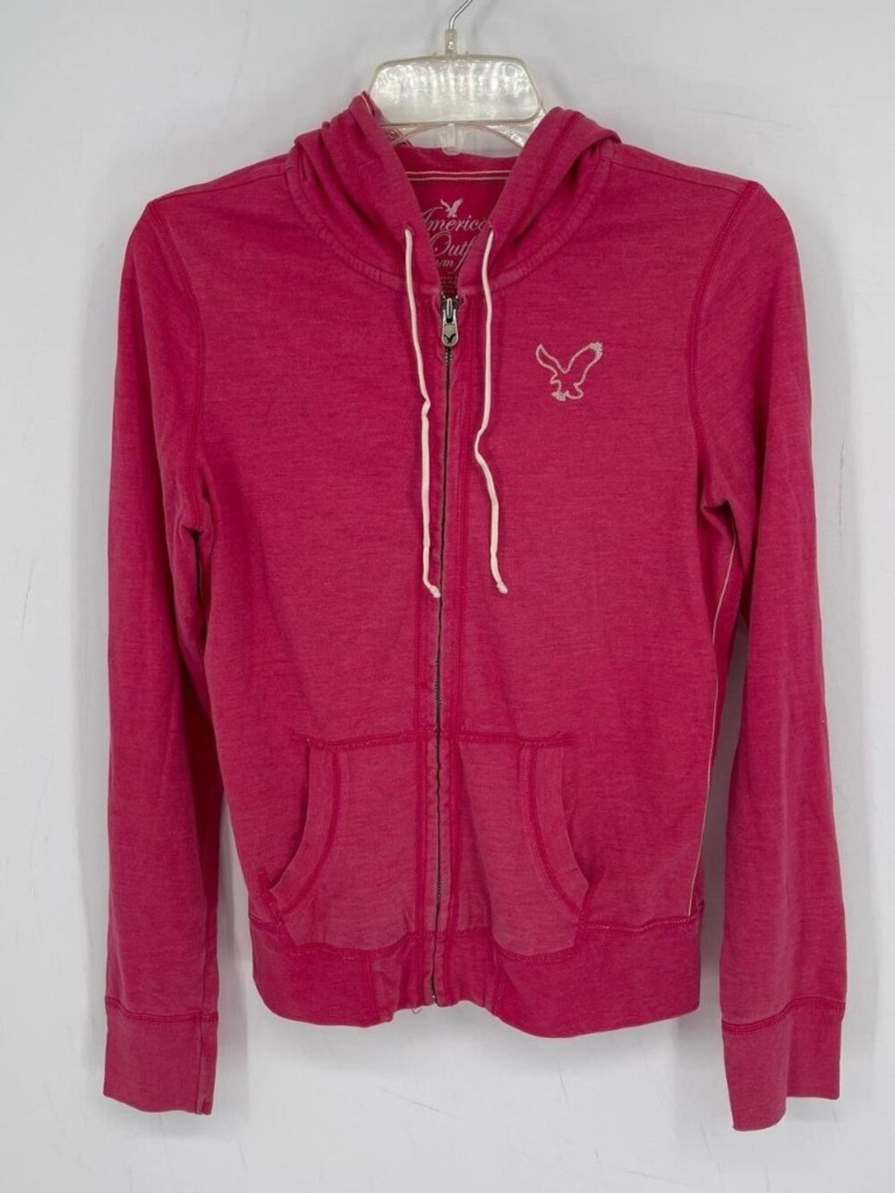 American Eagle Women's Pink Hoodie